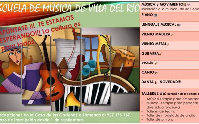 Escuela de Música Municipal «Inscripciones»