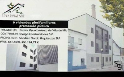 Adjudicación de las viviendas VPO en Villa del Río