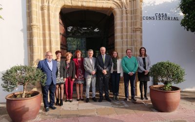 Visita Institucional a Villa del Río del Presidente del Parlamento de Andalucia
