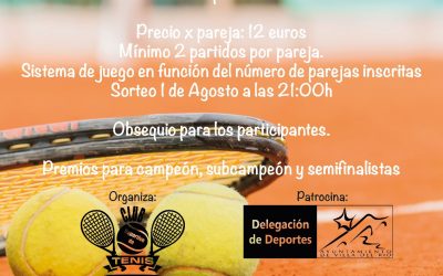 I Torneo de Tenis Abierto de Dobles de Villa del Río