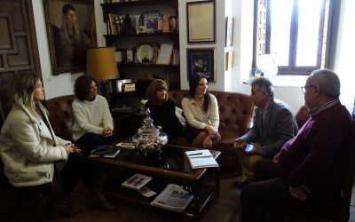 Visita Institucional. Delegada Territorial de Turismo, Regeneración, Justicia y Administración Local en Córdoba de la Junta de Andalucia