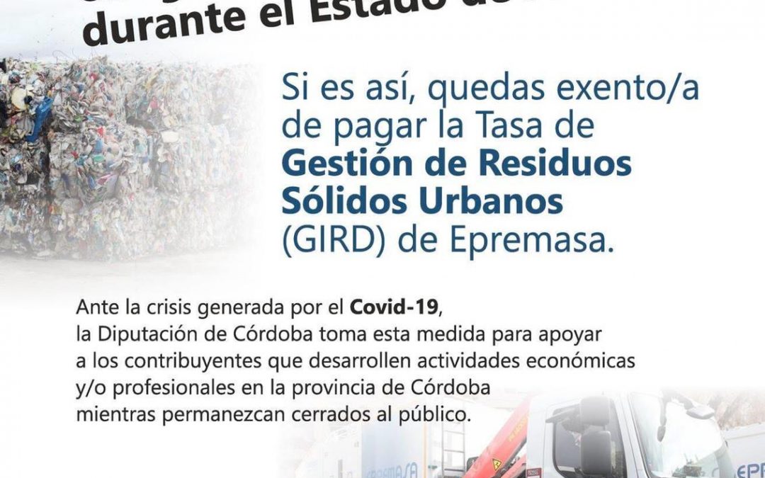 Coronavirus | Medidas Diputación de Córdoba 1