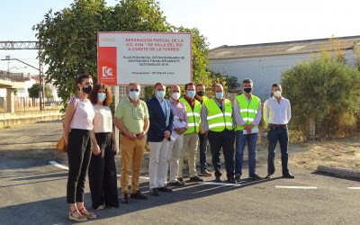 Recepción de las obras de mejora de la carretera Villa del Río a Cañete de las Torres