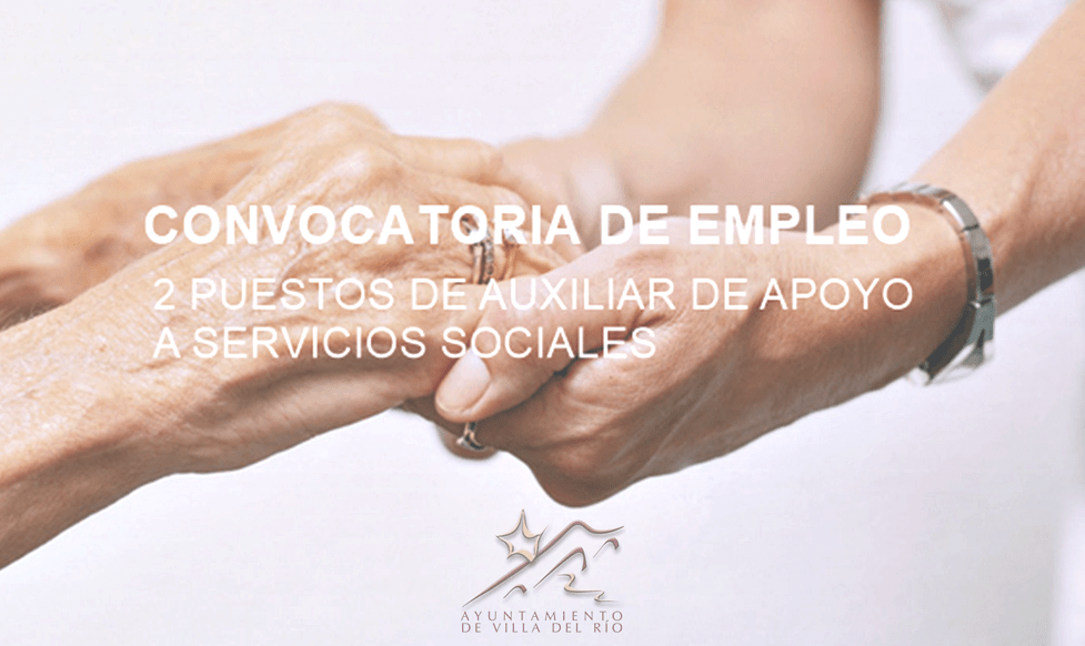 Empleo | 2 puestos de auxiliar de apoyo a servicios sociales 1