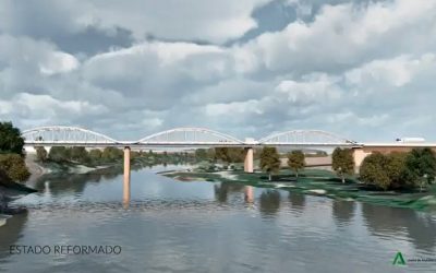Abjudicado el proyecto de mejora y rehabilitación del puente de hierro sobre el río Guadalquivir en la carretera A-3101
