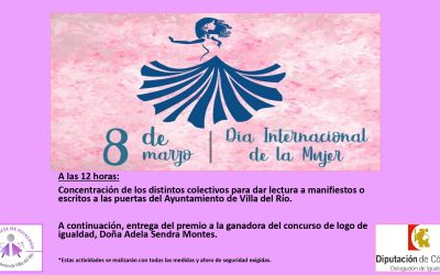 Fallo del concurso logotipo de la concejalía de Igualdad del Ayuntamiento de Villa del Río