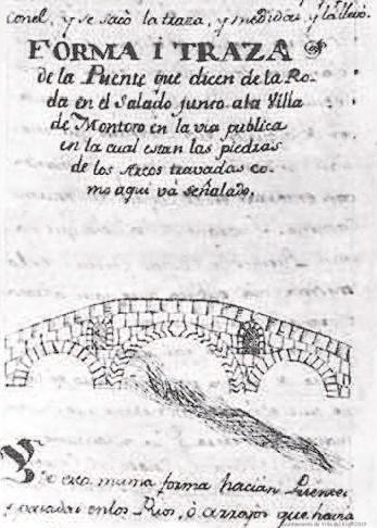 Dibujo del manuscrito de D. Juan Fernández Franco, (1520 - 1601), estudioso de la epigrafía hispana