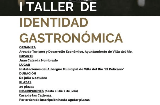 I TALLER DE IDENTIDAD GASTRONÓMICA DE VILLA DEL RÍO