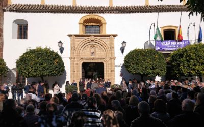 ACTO INSTITUCIONAL DE HOMENAJE Y DESPEDIDA A BARTOLOMÉ DELGADO CANALES PRIMER ALCALDE DE LA DEMOCRACIA EN VILLA DEL RÍO