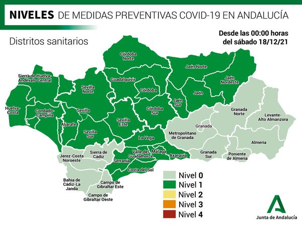 JUNTA DE ANDALUCÍA | MEDIDAS PREVENTIVAS COVID-19