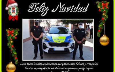 POLICÍA LOCAL | FELIZ NAVIDAD Y PRÓSPERO AÑO 2022