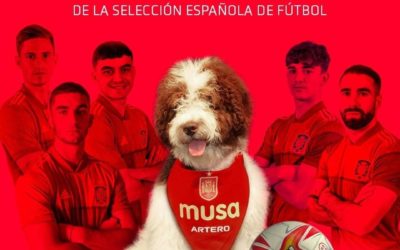 LA PERRITA VILLARRENSE ‘MUSA’, INSPIRACIÓN PARA LA SELECCIÓN ESPAÑOLA DE FÚTBOL