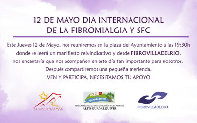 DÍA 12 DE MAYO | DÍA INTERNACIONAL DE LA FIBROMIALGIA Y SFC