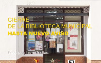 CIERRE DE LA BIBLIOTECA MUNICIPAL