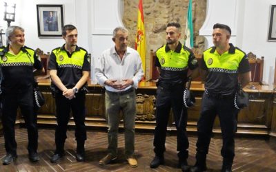 LA POLICÍA LOCAL DE VILLA DEL RÍO INCORPORA TRES NUEVOS EFECTIVOS