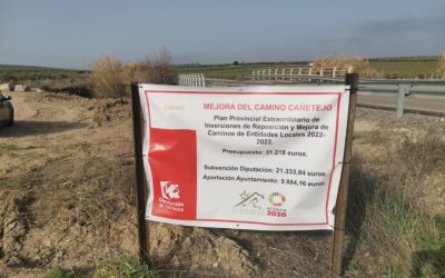 FINALIZADOS LOS TRABAJOS DE MEJORA DEL CAMINO DEL ‘CAÑETEJO’