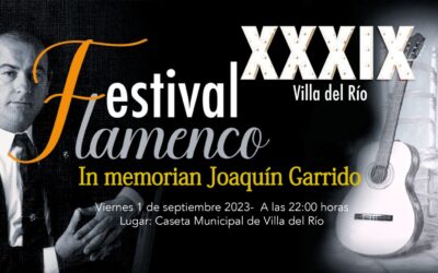  XXXIX FESTIVAL FLAMENCO | ABIERTA LA VENTA DE ENTRADAS A PARTIR DE MAÑANA JUEVES, 17 DE AGOSTO