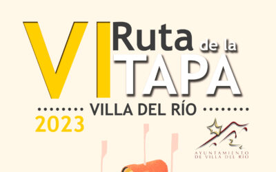 VI RUTA DE LA TAPA DE VILLA DEL RÍO 2023 | ABIERTO PLAZO DE INSCRIPCIONES PARA ESTABLECIMIENTOS HASTA EL VIERNES 13 DE OCTUBRE