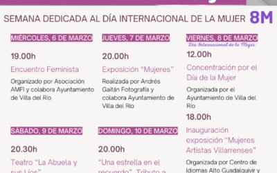 IGUALDAD | ACTOS CON MOTIVO DEL DÍA INTERNACIONAL DE LA MUJER 8M