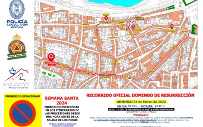 RECORRIDOS DEL DOMINGO DE RESURRECCIÓN | SEMANA SANTA DE VILLA DEL RÍO 2024