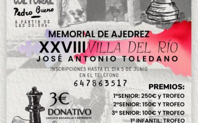 DEPORTES | XXVIII MEMORIAL DE AJEDREZ ‘JOSÉ ANTONIO TOLEDANO’