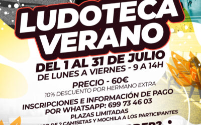 JUVENTUD E INFANCIA | LUDOTECA DE VERANO · VILLA DEL RÍO 2024