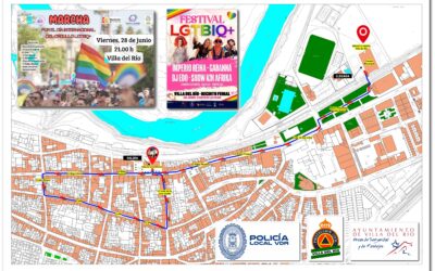 IGUALDAD | RECORRIDO DE LA MARCHA POR EL DÍA DEL ORGULLO LGTBIQ+(28J)