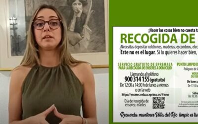 URBANISMO Y MEDIO AMBIENTE | CAMPAÑA DE INFORMACIÓN SOBRE LA RECOGIDA DE ENSERES Y CARTONAJE