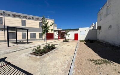 URBANISMO | AVANCE DE LA OBRA DE ADECENTAMIENTO DE LA PLAZA DE LA RESIDENCIA «NTRA. SRA. VIRGEN DE LA ESTRELLA» Y SU INCORPORACIÓN AL PROPIO CENTRO