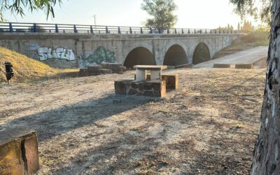 MEDIO AMBIENTE | TRABAJOS DE DESBROCE Y LIMPIEZA DEL ENTORNO DEL PUENTE ROMANO DE VILLA DEL RÍO (BIC)