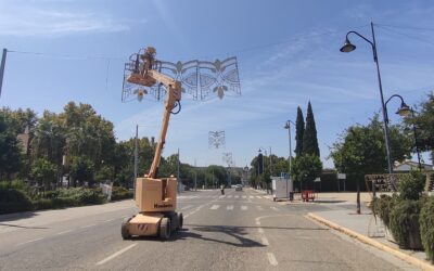 MEDIO AMBIENTE Y URBANISMO | LABORES EN EL ENTORNO DE LA CASETA MUNICIPAL E INMEDIACIONES DEL SANTUARIO DE NTRA. SRA. DE LA ESTRELLA CORONADA