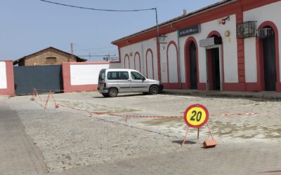 URBANISMO Y MOVILIDAD | NIVELACIÓN DEL FIRME FRENTE A LA ESTACIÓN FERROVIARIA