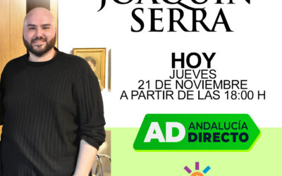 HOY | EL DISEÑADOR JOAQUÍN SERRA EN «ANDALUCÍA DIRECTO»