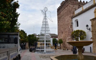 NAVIDAD 2024 | CONTINÚA LA INSTALACIÓN DEL ALUMBRADO NAVIDEÑO 2024 DE VILLA DEL RÍO