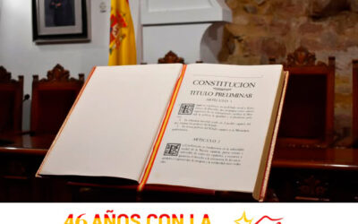 6 DE DICIEMBRE | DÍA DE LA CONSTITUCIÓN ESPAÑOLA | 46º ANIVERSARIO