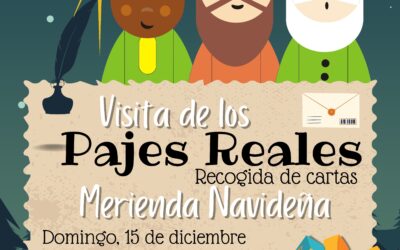 ENTREGA DE LA CARTA A LOS PAJES REALES