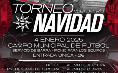 DEPORTES | TORNEO DE FÚTBOL – NAVIDAD 2024/2025 VILLA DEL RÍO