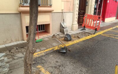 URBANISMO | INTERVENCIÓN EN TRAMO DE ACERADO DE LA CALLE FUENSANTA