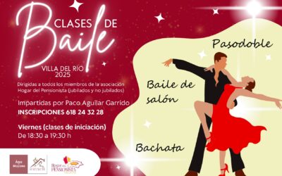 MAYORES | ¡ NUEVAS CLASES DE BAILE EN VILLA DEL RÍO!