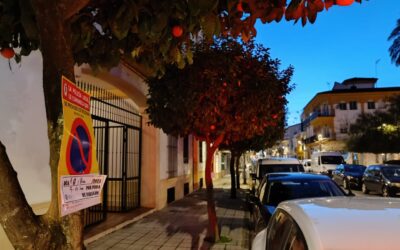 POLICÍA LOCAL INFORMA | PROHIBIDO ESTACIONAR EN LAS CALLES FUENSANTA Y PABLO PICASSO CON MOTIVO DE LA RECOGIDA DE NARANJA