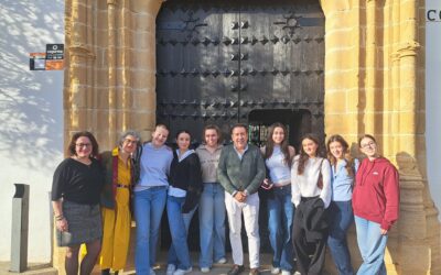 EDUCACIÓN Y TURISMO | UN GRUPO DE ESTUDIANTES BELGAS VISITAN VILLA DEL RÍO