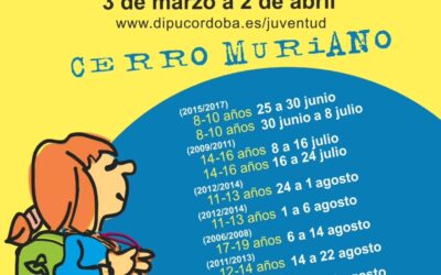 JUVENTUD | ABIERTO EL PLAZO PARA LA INSCRIPCIÓN EN LOS CAMPAMENTOS DE VERANO 2025 EN CERRO MURIANO