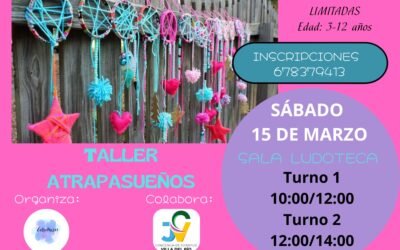 JUVENTUD E INFANCIA | TALLER DE CREACIÓN DE ATRAPASUEÑOS