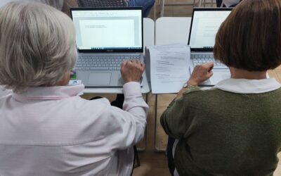 ASÍ SE ESTÁN DESARROLLANDO LOS TALLERES DE INGLÉS Y DIGITALIZACIÓN PARA MAYORES 